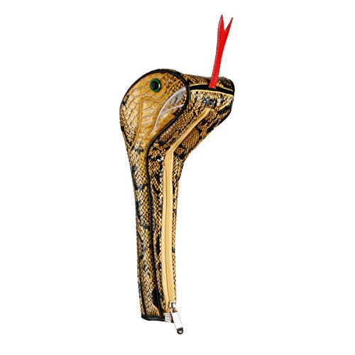 Sahara Yellow Snake Driver Headcover for Golf Clubs - Image 1