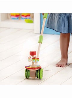 Hape Award Winning Dancing Butterflies Push And Pull L 4 W 6.9 H 22.2 Inch  - Image 5