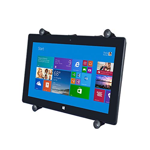 RAM Mounts RAM-HOL-UN9U X-Grip Universal Holder for 9"-11" Tablets Compatible with RAM B 1" and C 1.5" Size Round Ball Bases - Image 3