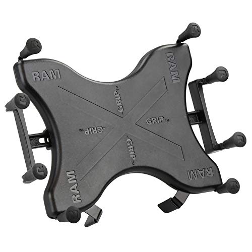 RAM Mounts RAM-HOL-UN9U X-Grip Universal Holder for 9"-11" Tablets Compatible with RAM B 1" and C 1.5" Size Round Ball Bases - Image 2