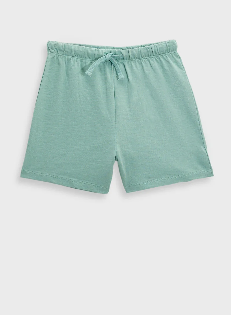 Ripples Resort Collar Shirt & Shorts Set