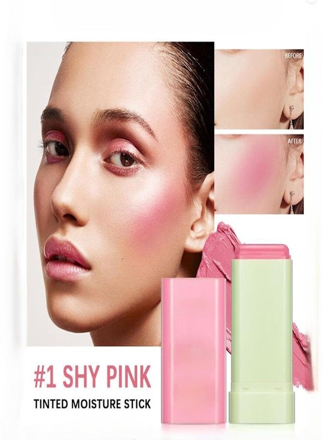 Futaba Multi-Use Natural Blush Cream Stick - Shy Pink - Image 5