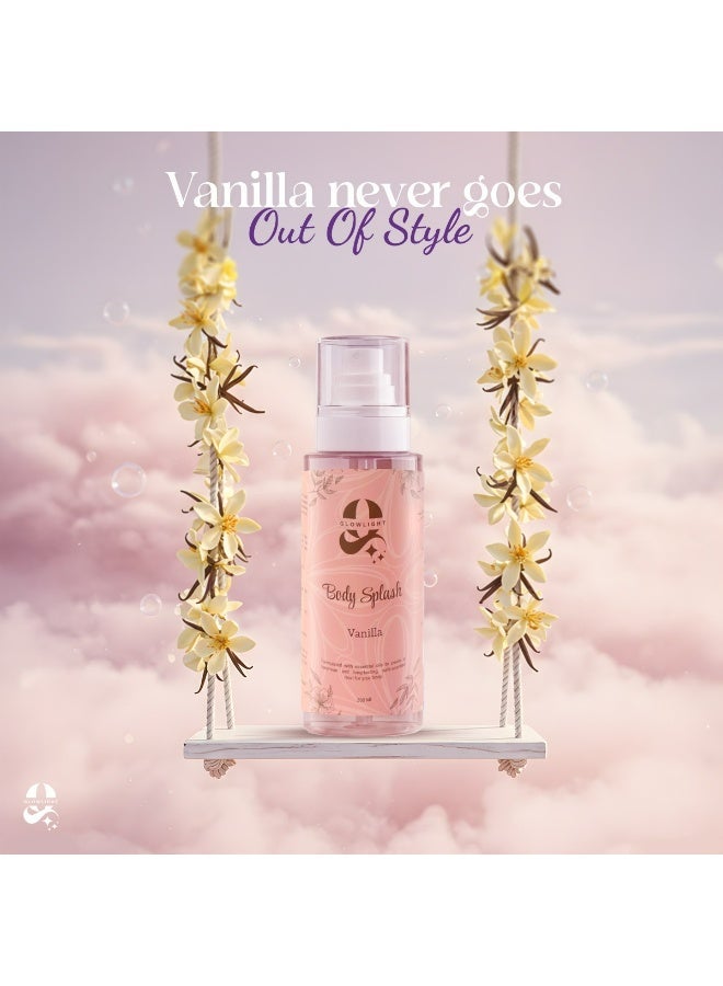 general Glowlight Body Splash  Vanilla 200ML - Image 1