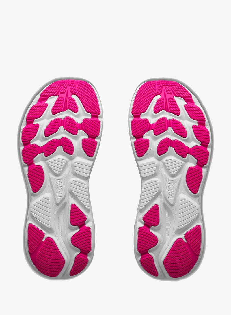 Hoka OVERCAST / NEON DRAGONFRUIT Youth Clifton 10 for Women | Best Price UAE