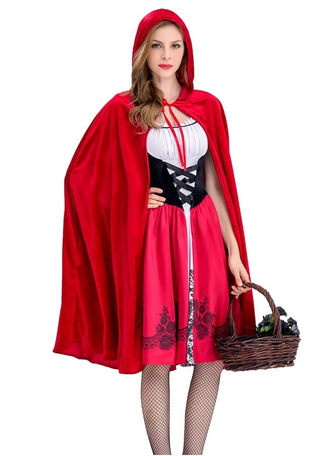 ZCM-HAPPY Castle Queen Cozy Theme Party Fancy Dress Cosplay Costume  - Image 3