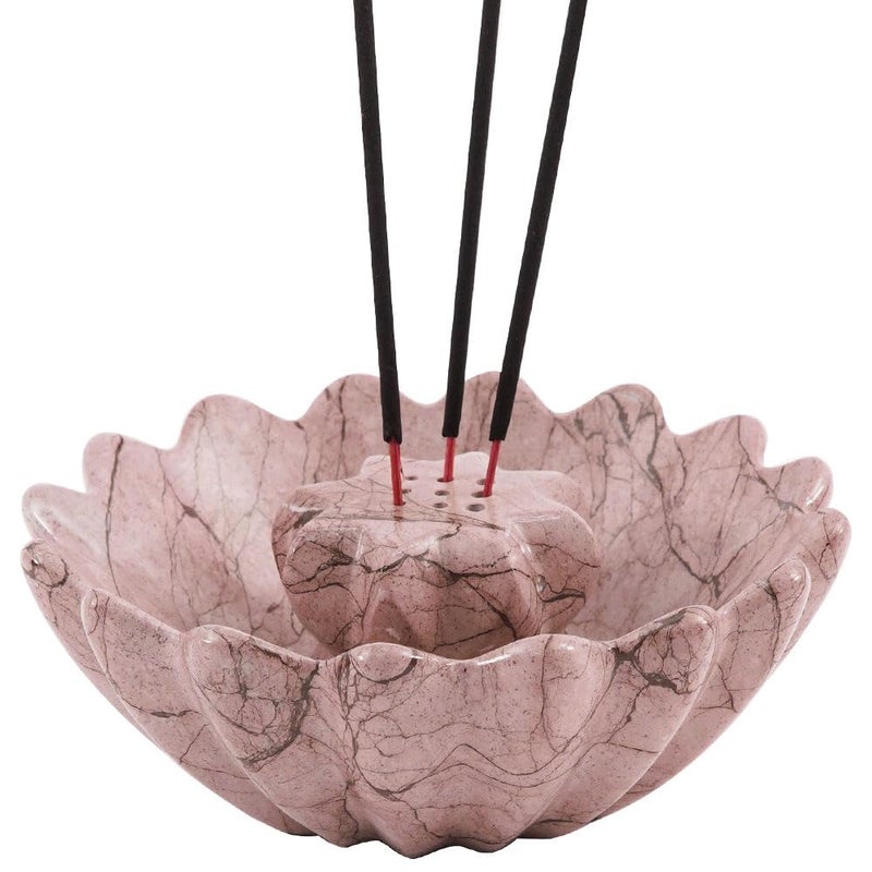 RADICALn Marble Incense Holder for Sticks 5.5 Inch Incense Burner Bowl - Image 1