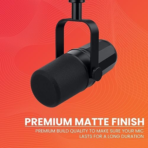 Audio Array AM-C11X XLR Dynamic Microphone | Studio-quality Audio Output | Cardioid Polar Pattern | Premium Metal Build | 2 Meter XLR cable | for Streaming, Gaming, Podcasting, Singing | 2 Yr Warranty - Image 3