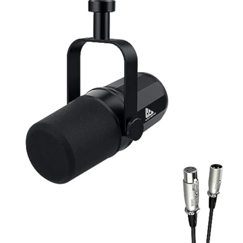 Audio Array AM-C11X XLR Dynamic Microphone | Studio-quality Audio Output | Cardioid Polar Pattern | Premium Metal Build | 2 Meter XLR cable | for Streaming, Gaming, Podcasting, Singing | 2 Yr Warranty - Image 1