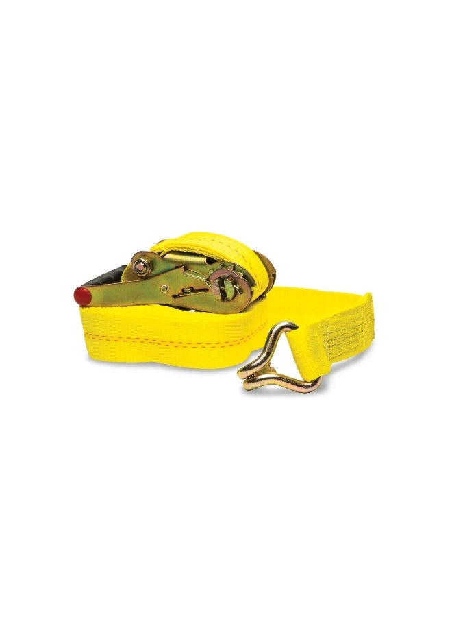 كروم 04622 حزام ربط بسقاطة مقاوم للتآكل أصفر وأحمر 27 قدمًا - Image 1