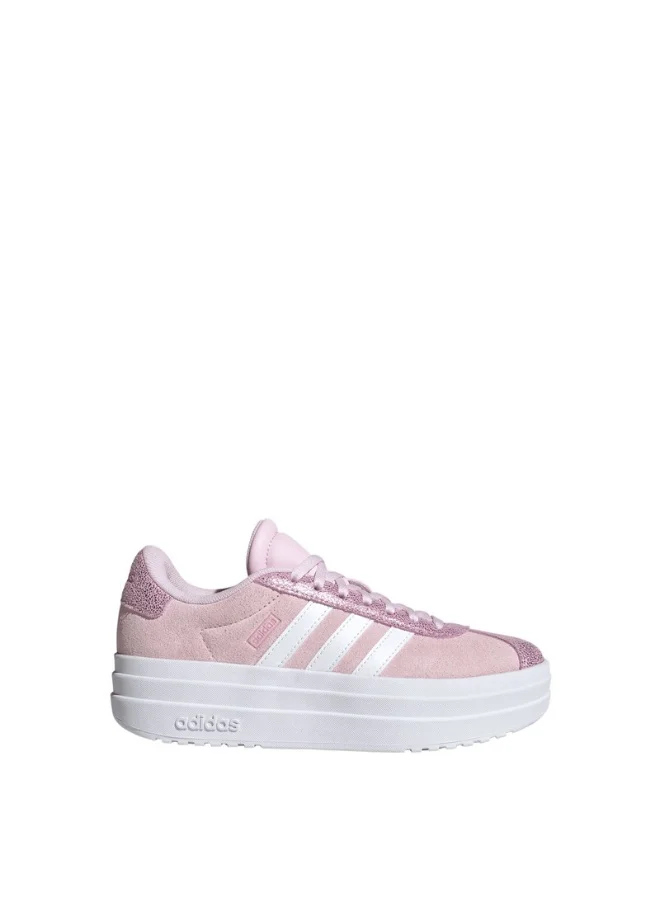 Adidas Vl Court Bold J U Pink Sportswear Shoes For Kids