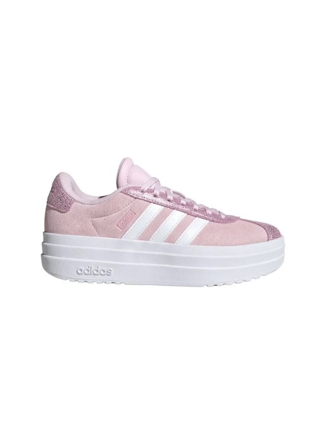 Adidas Vl Court Bold J U Pink Sportswear Shoes For Kids