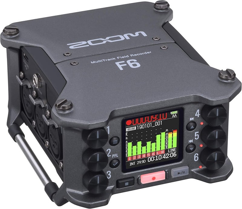 ZOOM Zoom F6 Multitrack Field Recorder - Image 1