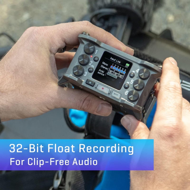 ZOOM Zoom F6 Multitrack Field Recorder - Image 4