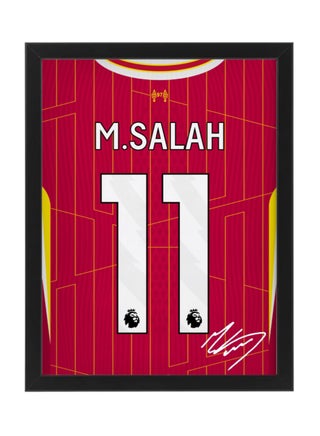 Mo Salah Liverpool Shirt Autographed Framed Poster 30x40cm - Football Memorabilia, Soccer Collectible, Gift for Fans - pzsku/ZCEA7077C43355457350FZ/45/_/1734797526/9e22d6c4-b2f5-49b4-8dfc-9172c110bfda