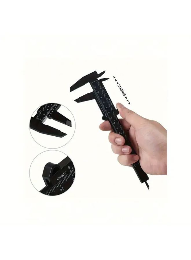 Multicolor High Precision Plastic Micrometer 0 80mm Dual Scale Metric Imperial Measurement Tool - Image 3