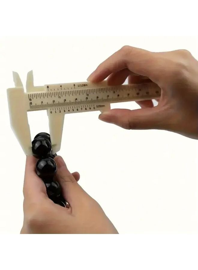 Multicolor High Precision Plastic Micrometer 0 80mm Dual Scale Metric Imperial Measurement Tool - Image 2