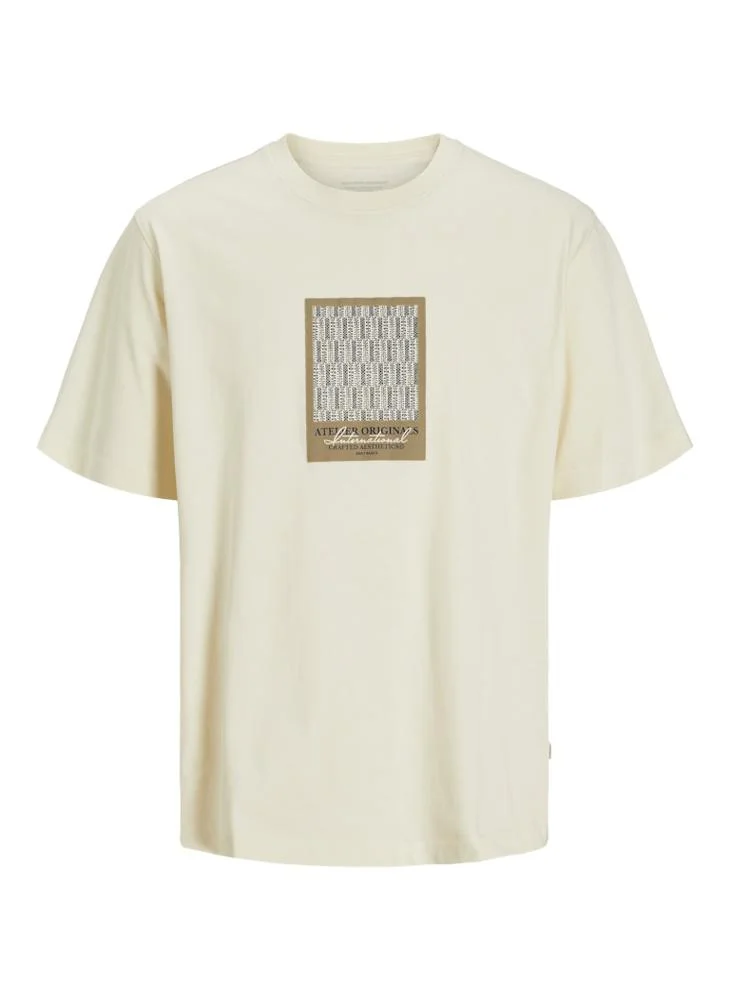 جاك اند جونز Jorislington Logo Crew Neck T-Shrt