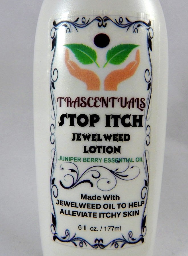 TRASCENTUALS Stop Itch Jewelweed Lotion for Natural Itch Relief from Insect Bites Poison Ivy or Dry Skin Made with Juniper Berry Essential Oil - Image 3