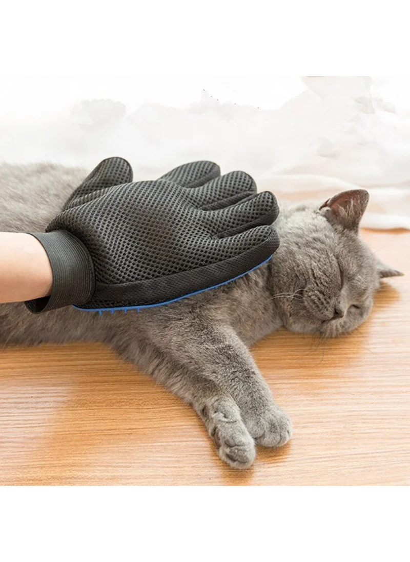 5 دي ام Feather Collecting Cat Cleaning Glove Cat Hair Collecting Glove