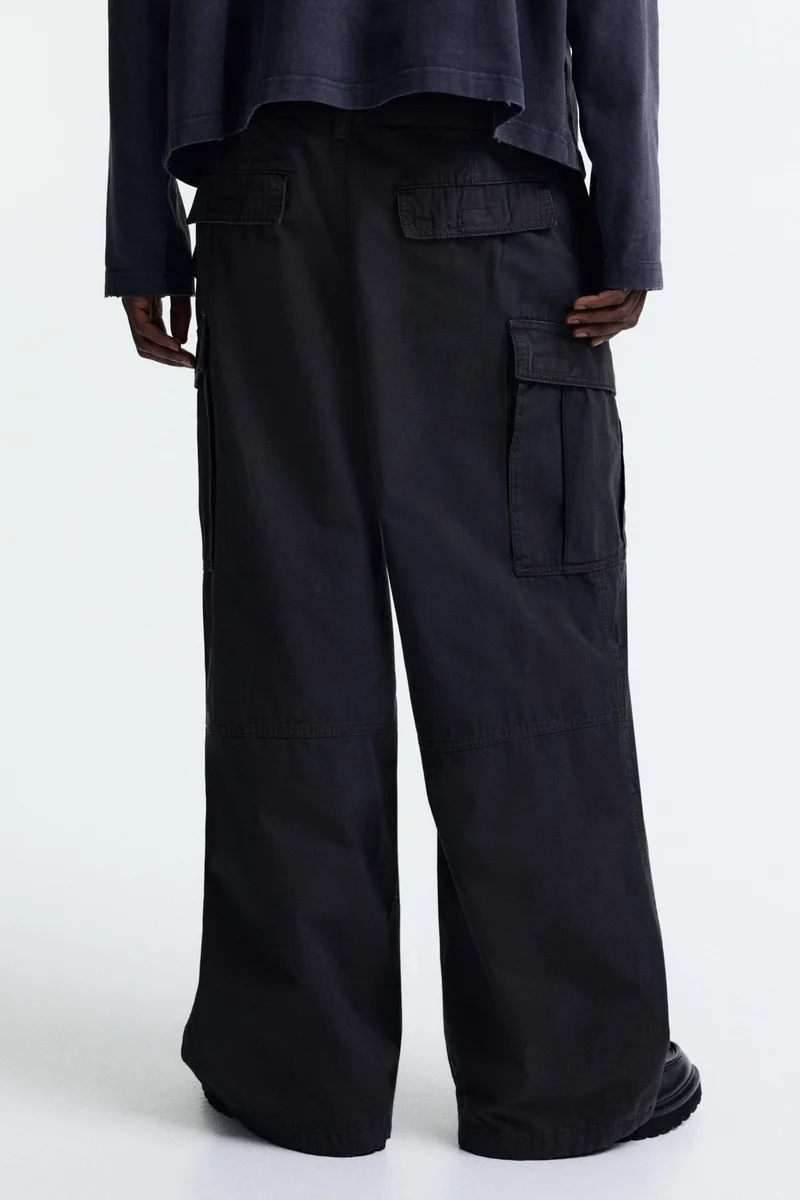 H&M  Loose Fit Cargo trousers for Men | Best Price UAE