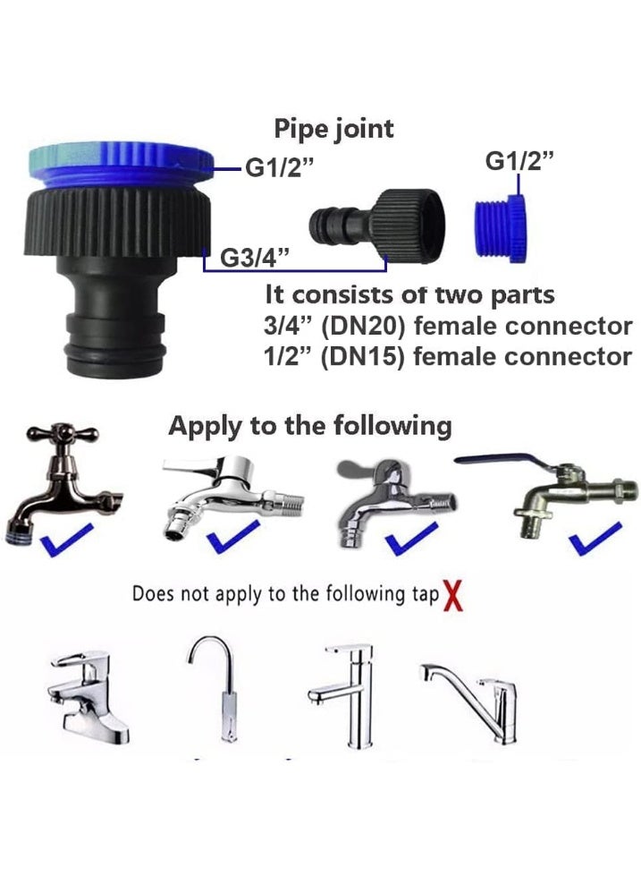 FALMER 100 Ft 30M Water Hose pipe For Garden Flexible Expandable With Spray Gun Washing Car Window Filling Pool Watering Plants Assorted Color- (BLUE). - Image 4