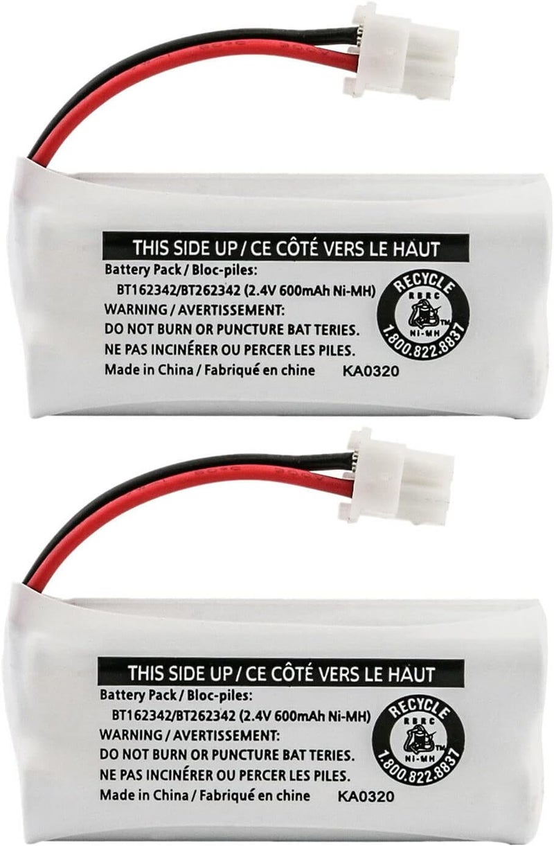 Kastar Kastar 2Pack Battery Replacement for Vtech CS66292 CS66293 CS6649 CS66492 CS6709 CS67092 CS67093 CS6719 CS67192 CS671915 CS671916 CS6729 CS67292 CS672921 CS67293 CS67294 CS67294D Handset  - Image 1