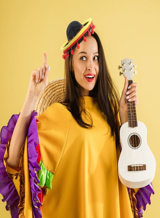 Sonarun 24 Pack Cinco De Mayo Fiesta Headband Mexican Sombrero Headbands for Kids Adult Mexican Theme Birthday Party Decorations Photo Props Party Favors - Image 4