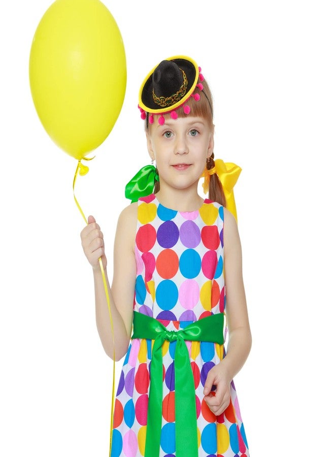 Sonarun 24 Pack Cinco De Mayo Fiesta Headband Mexican Sombrero Headbands for Kids Adult Mexican Theme Birthday Party Decorations Photo Props Party Favors - Image 5