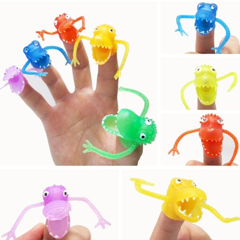 TOYMYTOY 10Pcs Monster Finger Cool for Kids Great Party Favors Fun Toys Puppet Show Random Style - Image 1