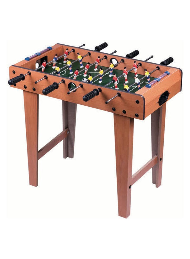 Spall Table Football Game Set Easy Assemble Soccer Game Table 2 Balls Arcade Tables Games For Children Game Room Toys Mini Soccer Table Portable And Fun For The Whole Family - Image 1