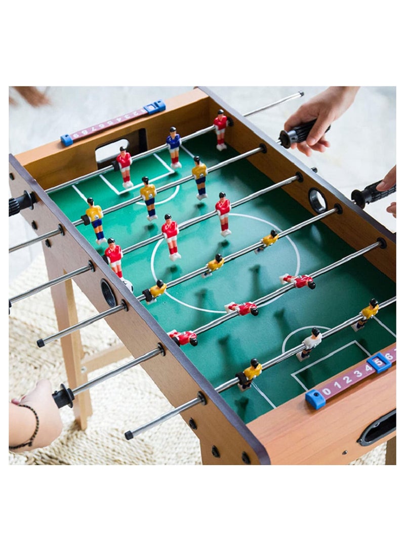 Spall Table Football Game Set Easy Assemble Soccer Game Table 2 Balls Arcade Tables Games For Children Game Room Toys Mini Soccer Table Portable And Fun For The Whole Family - Image 4