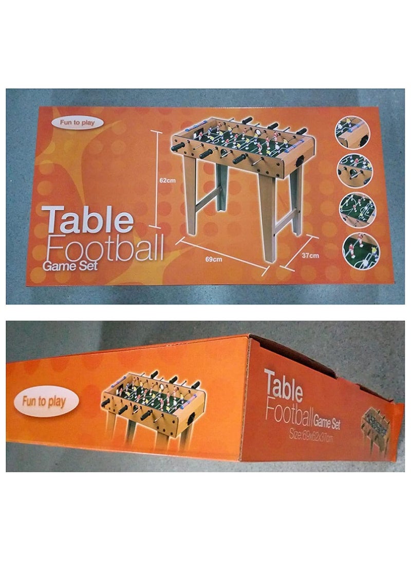 Spall Table Football Game Set Easy Assemble Soccer Game Table 2 Balls Arcade Tables Games For Children Game Room Toys Mini Soccer Table Portable And Fun For The Whole Family - Image 5