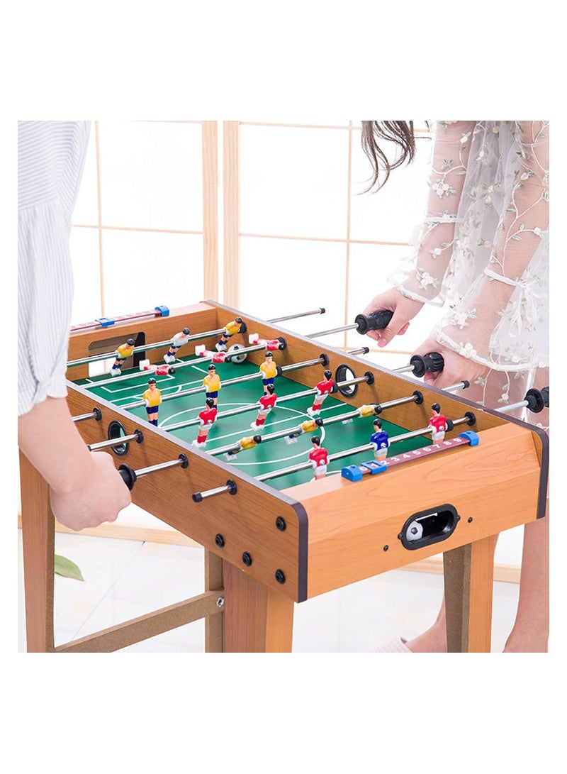 Spall Table Football Game Set Easy Assemble Soccer Game Table 2 Balls Arcade Tables Games For Children Game Room Toys Mini Soccer Table Portable And Fun For The Whole Family - Image 3