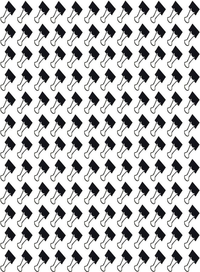 Bambalio Binder Clips 15mm Black Set of 144 Pieces - Image 1
