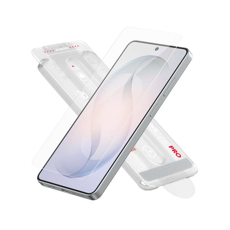 FLOLAB حماية شاشة FLOLAB NanoArmour ONETIME PRO لجهاز Samsung Galaxy S26 Ultra زجاج مقسى مضاد للانعكاس، من الحافة إلى الحافة، متوافق مع بصمة الإصبع، خالي من الغبار، سهل التركيب - Image 1