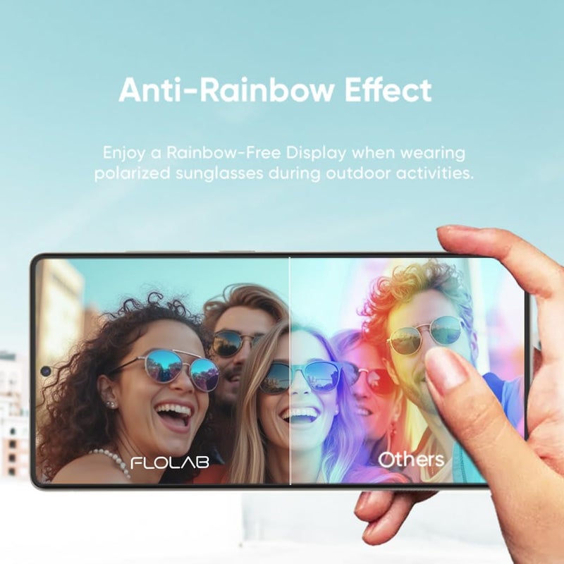 FLOLAB حماية شاشة FLOLAB NanoArmour ONETIME PRO لجهاز Samsung Galaxy S26 Ultra زجاج مقسى مضاد للانعكاس، من الحافة إلى الحافة، متوافق مع بصمة الإصبع، خالي من الغبار، سهل التركيب - Image 3