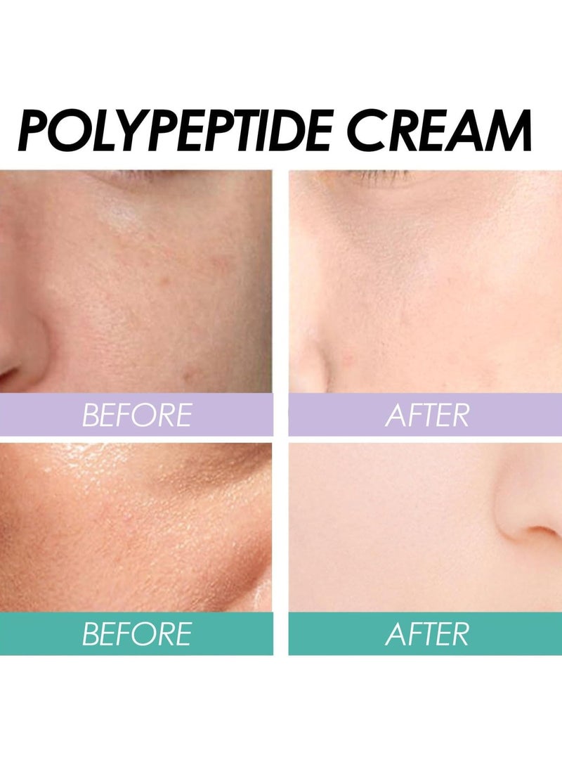 EELHOE Polypeptide Cream, Anti-Wrinkle And Anti-Aging Moisturizer, Facial Moisturizing Cream, Protein Face Moisturizer With Amino Acids, Firm Moisturize Skin, 50 ML - Image 3