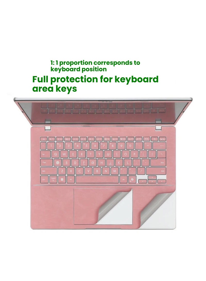 General Laptop Sticker Sleeve for ASUS VivoBook 14 2025 (X1407C) Laptop Scratch Resistant Stickers 3-Sided Laptop Film Laptop Film  - Image 3