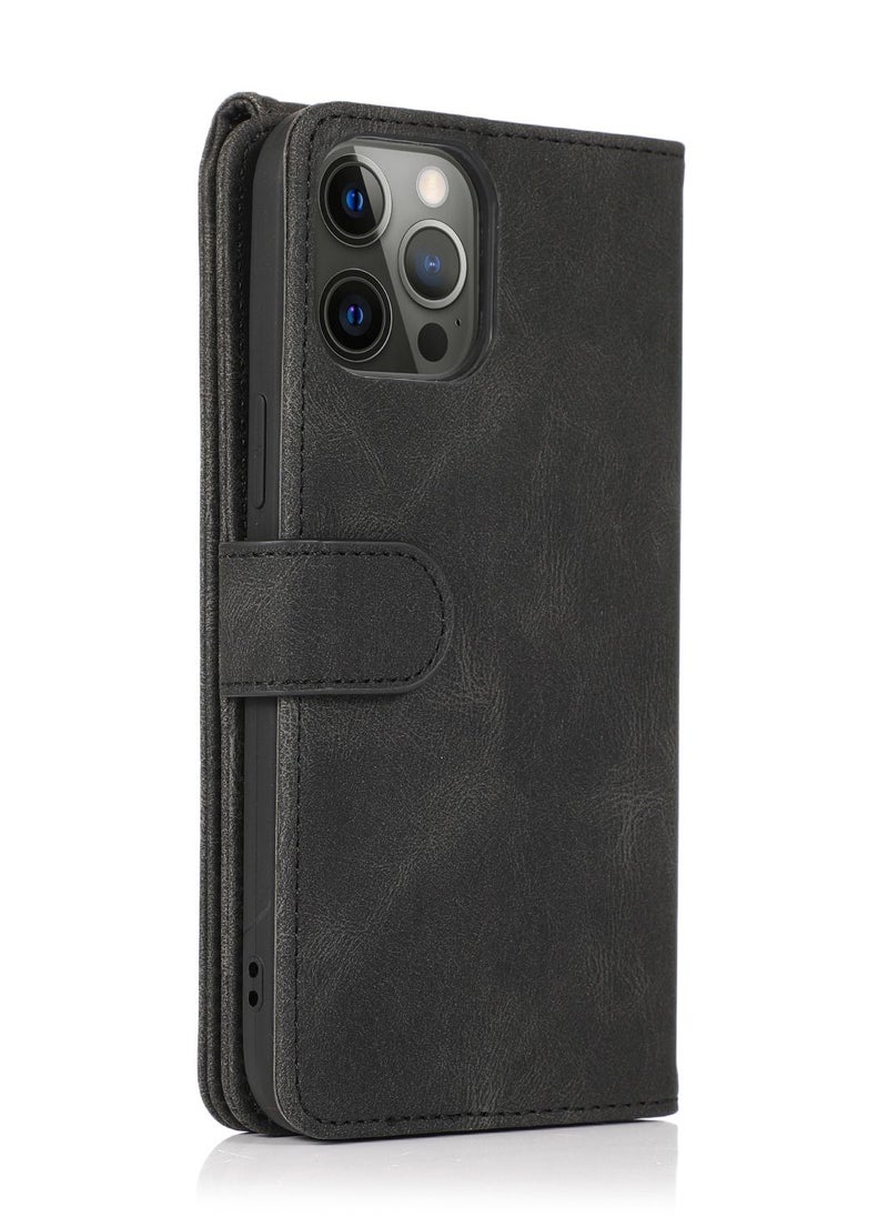 Suteni - Flip Cover Protective Leather Case for iPhone - Image 1