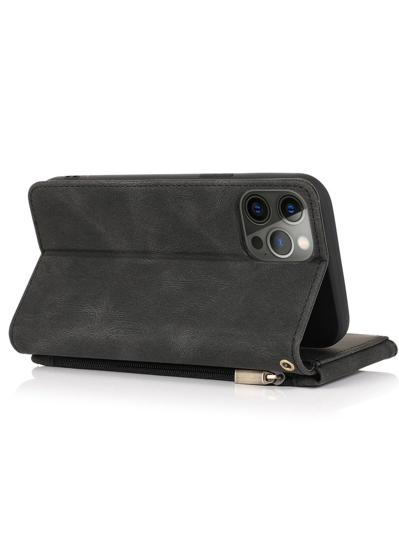 Suteni - Flip Cover Protective Leather Case for iPhone - Image 1