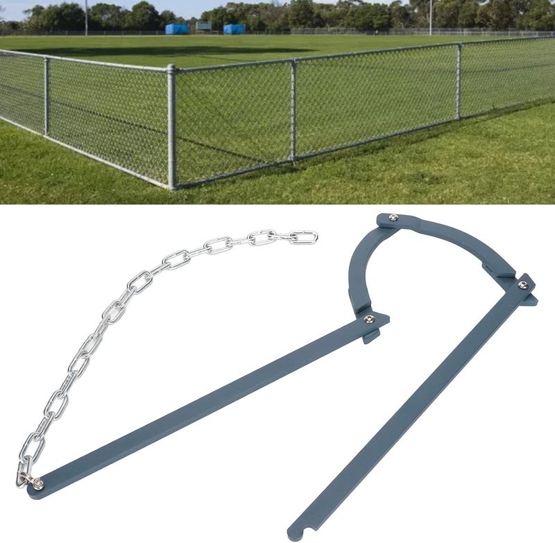 klarako Fence Fixer Farm Fence Tensioner Garden Fence Fixer Repair Tool, Iron Metal Garden Fence Manual Patch Fixer Portable Chain Fence Filter Fence Stretcher Tool Fence Crimping Tool - Image 4