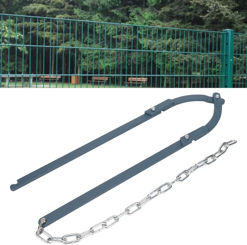 klarako Fence Fixer Farm Fence Tensioner Garden Fence Fixer Repair Tool, Iron Metal Garden Fence Manual Patch Fixer Portable Chain Fence Filter Fence Stretcher Tool Fence Crimping Tool - Image 5
