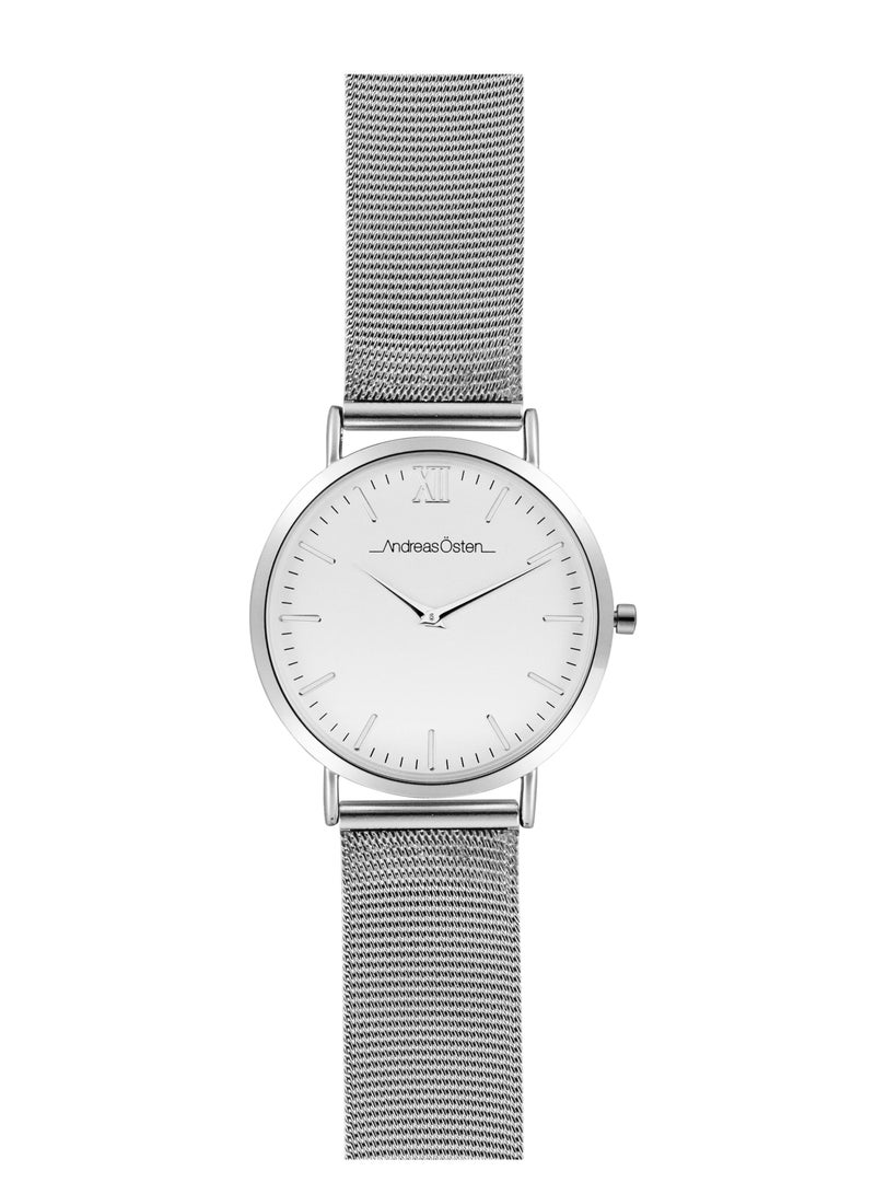Andreas Osten Andreas Osten Ladies Analog Watch with Silver Mesh Strap , AO-131 