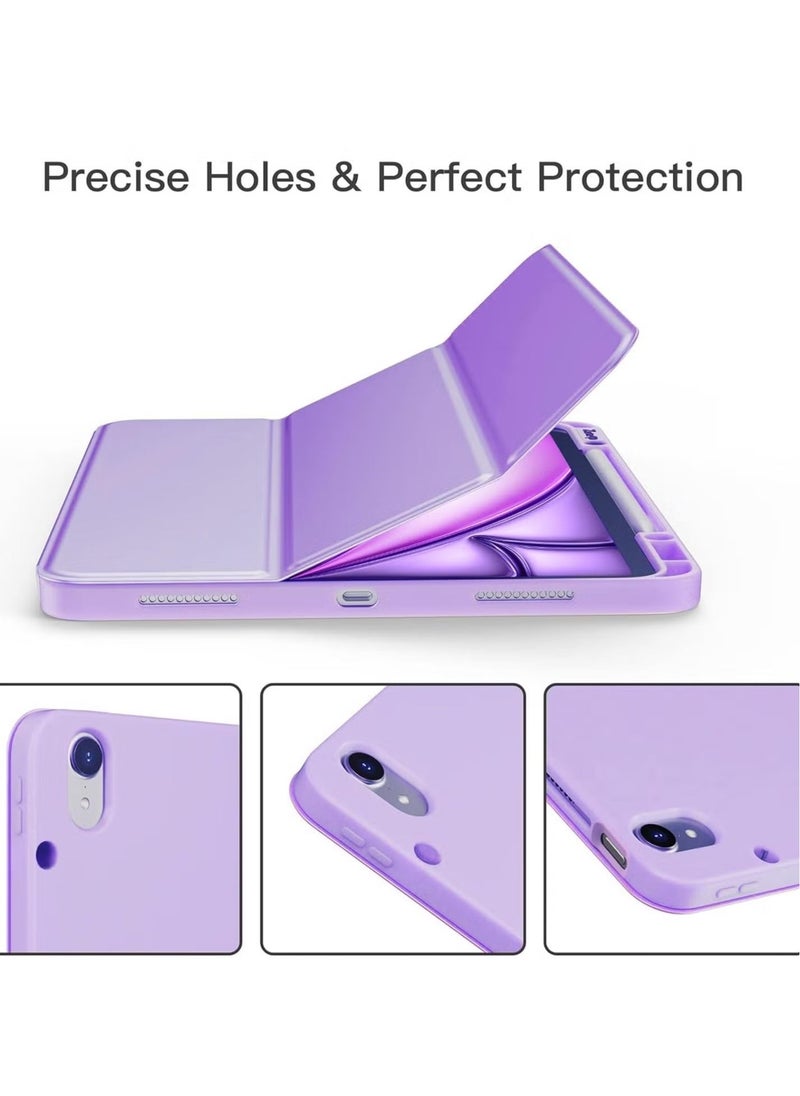 TIGER iPad Air 13 Inch Case M2 2024 – Smart iPad Case with Pencil Holder, Supports Pencil Pro & Pencil (USB-C), Touch ID, Auto Wake/Sleep Feature – Premium Protection for iPad Air M2 2024 - Image 4