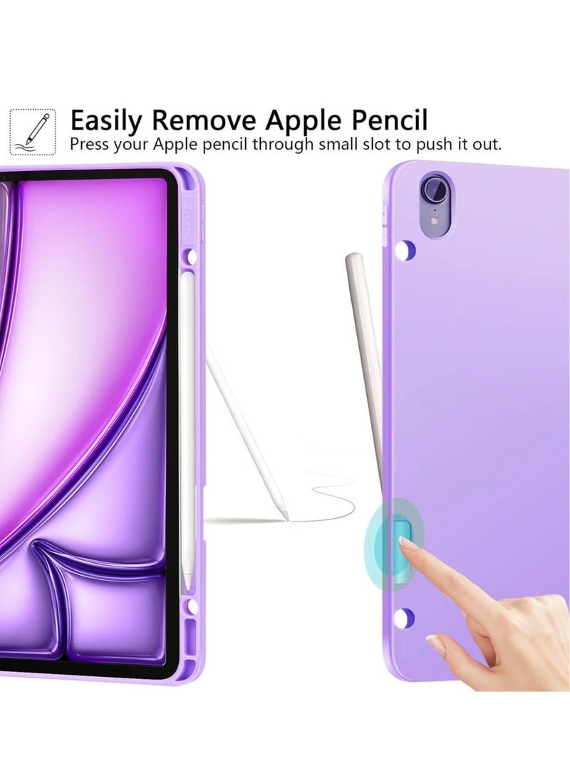 TIGER iPad Air 13 Inch Case M2 2024 – Smart iPad Case with Pencil Holder, Supports Pencil Pro & Pencil (USB-C), Touch ID, Auto Wake/Sleep Feature – Premium Protection for iPad Air M2 2024 - Image 5