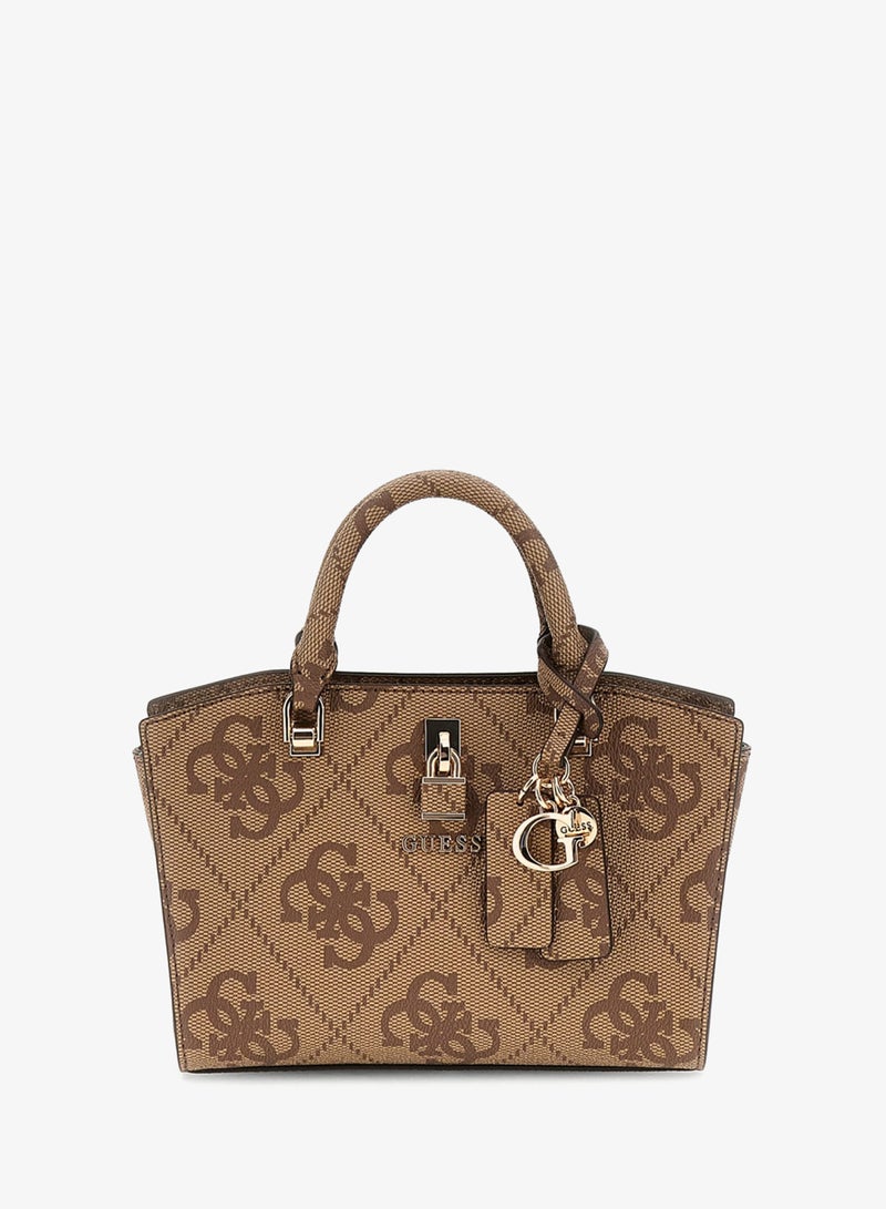 GUESS Queensland Mini Satchel Bag - Image 1