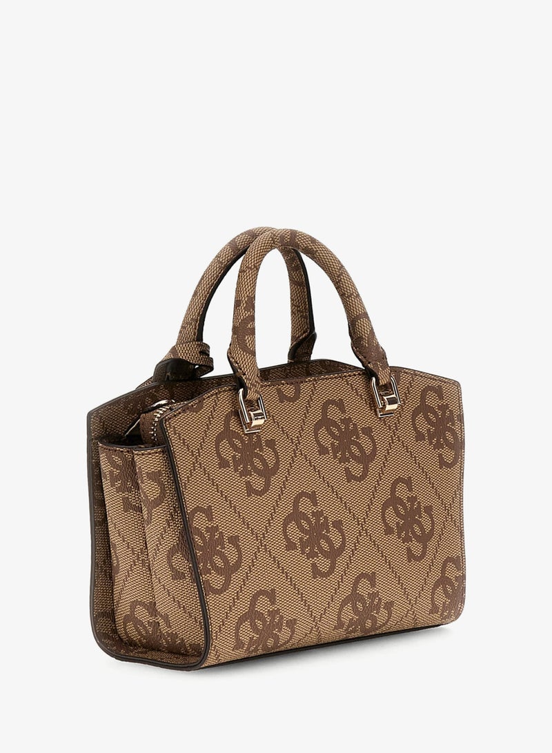 GUESS Queensland Mini Satchel Bag - Image 3