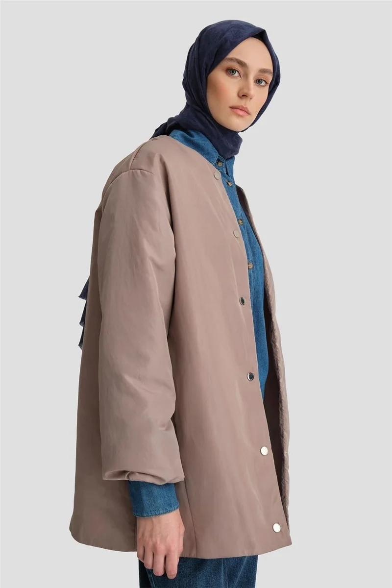 ARMINE جاكيت بومبر فيبر Seamless 24KD7521 Mink
