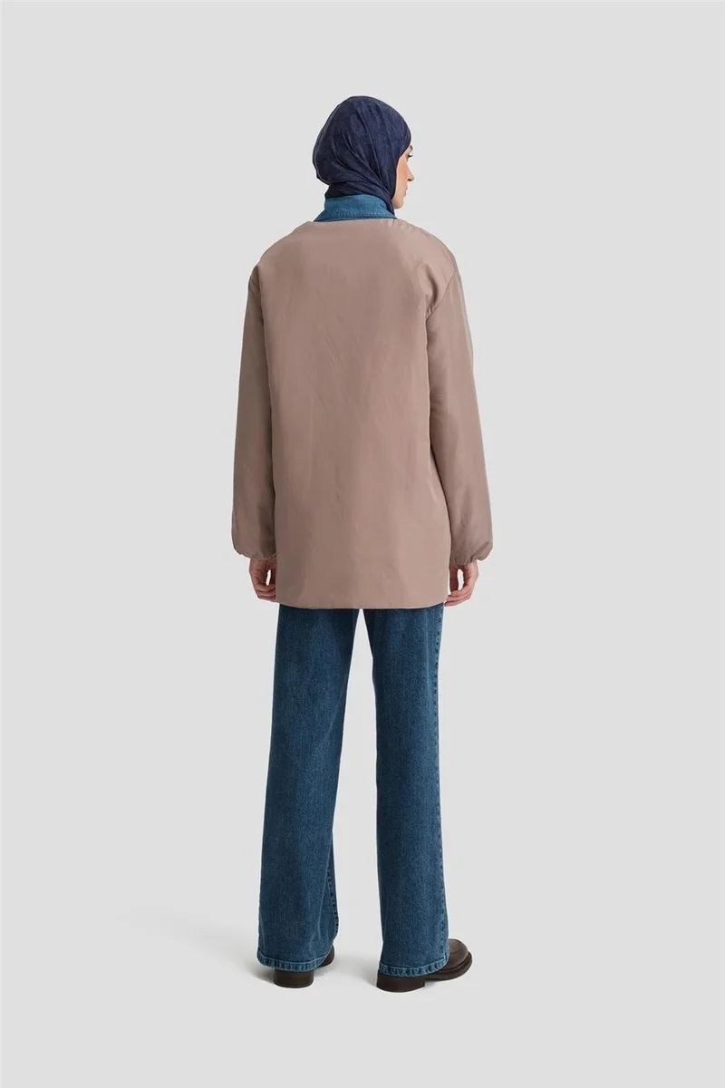 ARMINE جاكيت بومبر فيبر Seamless 24KD7521 Mink