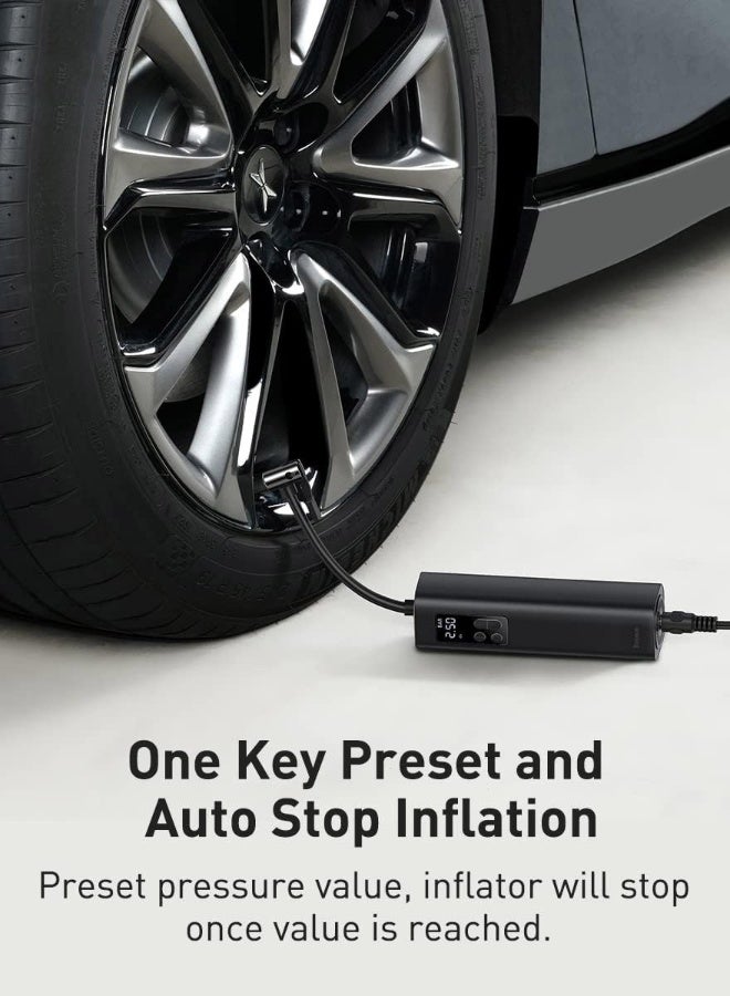 Super Mini Inflator Pump Air Compressor, for Car, Bike and more - Image 5